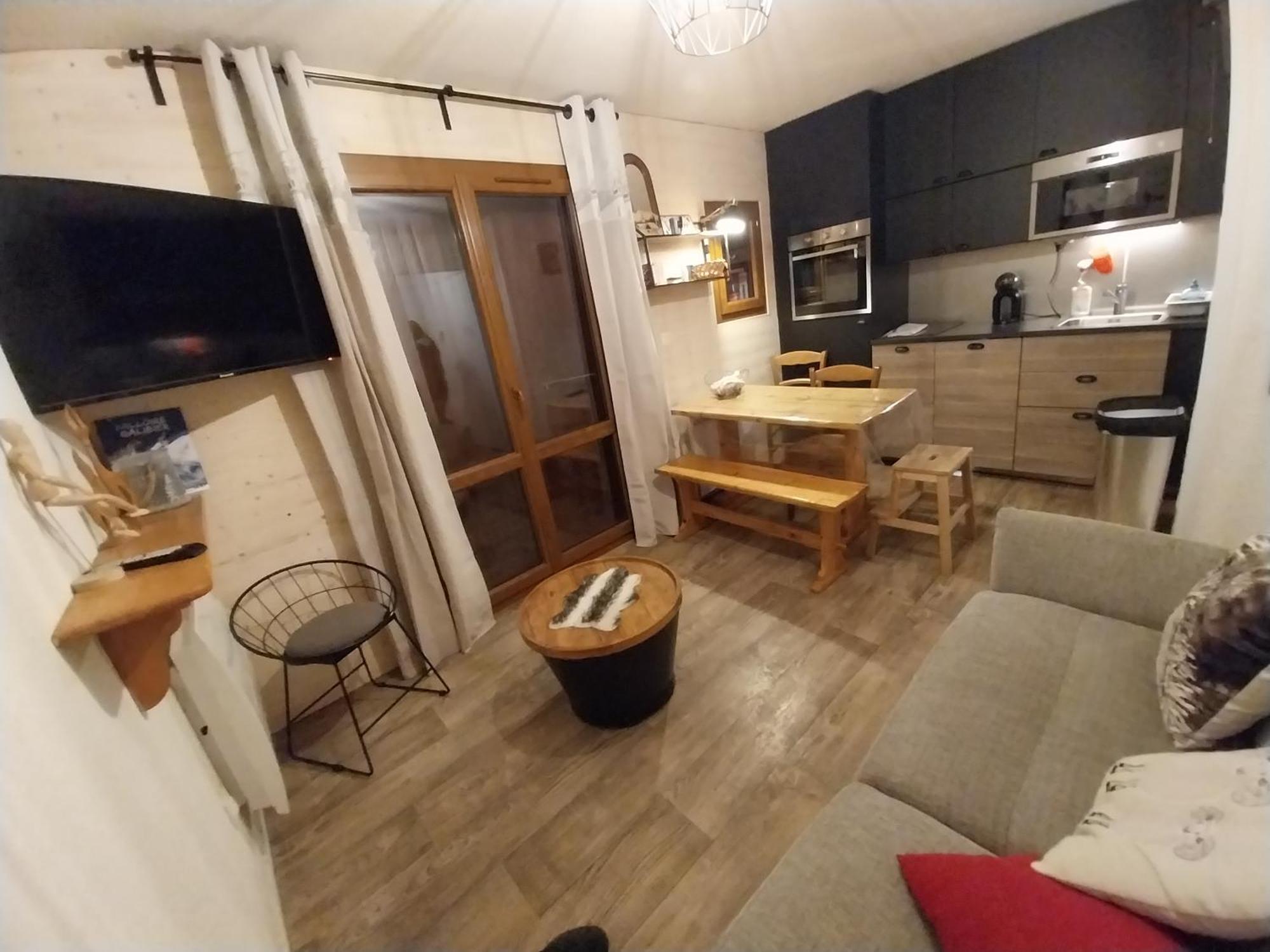 valloire, studio 22m², tout à pied, renové 2019 Apartamento Exterior foto