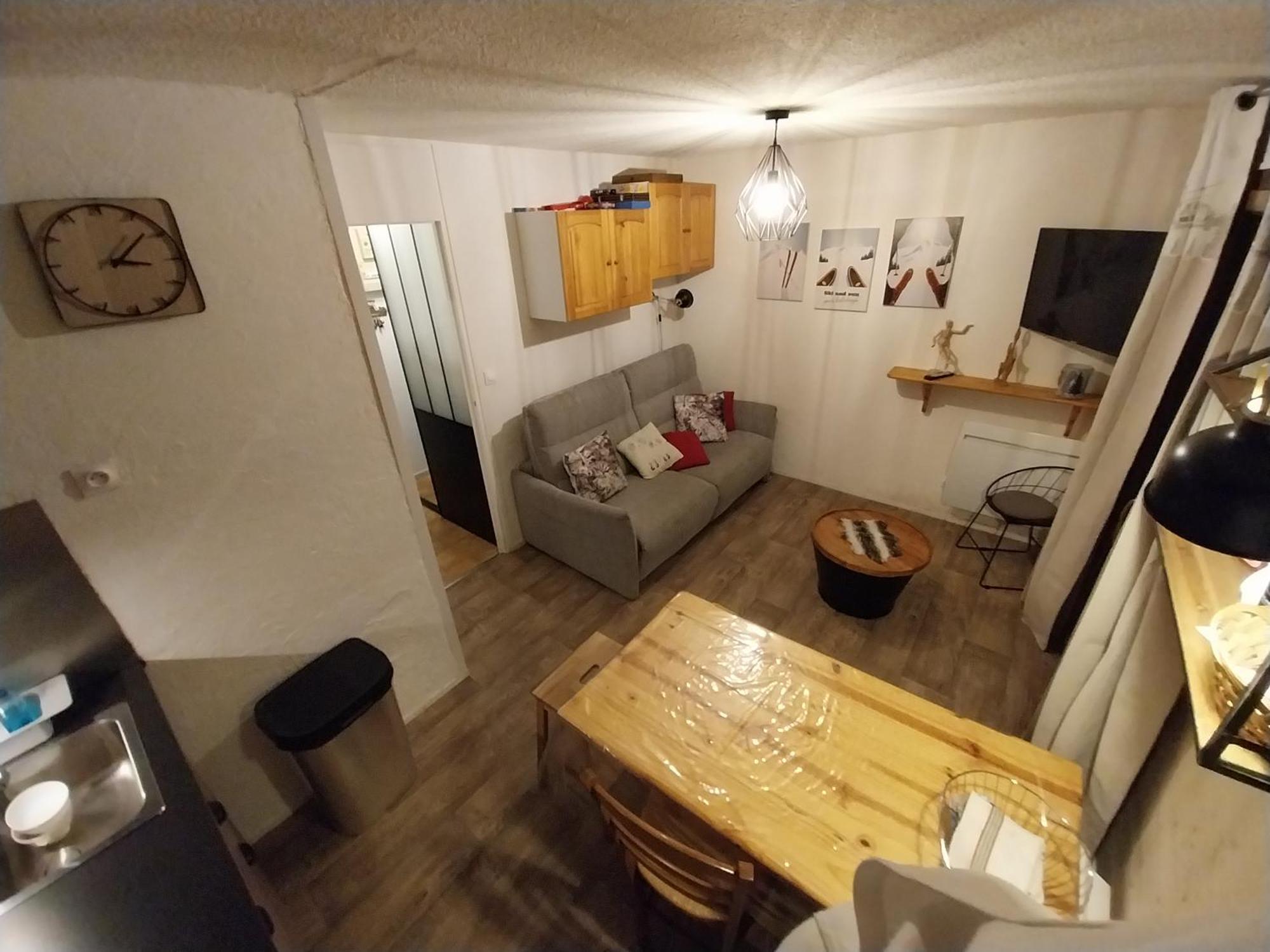 valloire, studio 22m², tout à pied, renové 2019 Apartamento Exterior foto