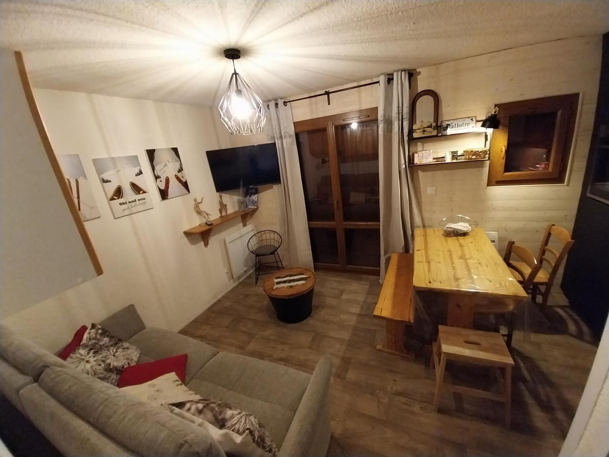 valloire, studio 22m², tout à pied, renové 2019 Apartamento Exterior foto